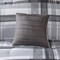 Edge Collections - 26" x 20" - Black - Intelligent Design Twin Plaid Comforter Set - 1 Set